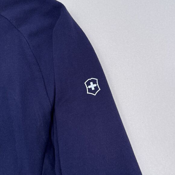 Victorinox Reversible Jacket Mens Size Large Blue Shell Protect Wind Proof‎ - Picture 6 of 12